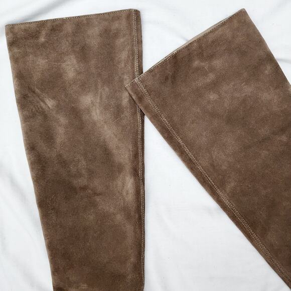Born Crown Cady Suede Leather Over The Knee Riding Boots Women's 7.5 - Picture 9 of 12